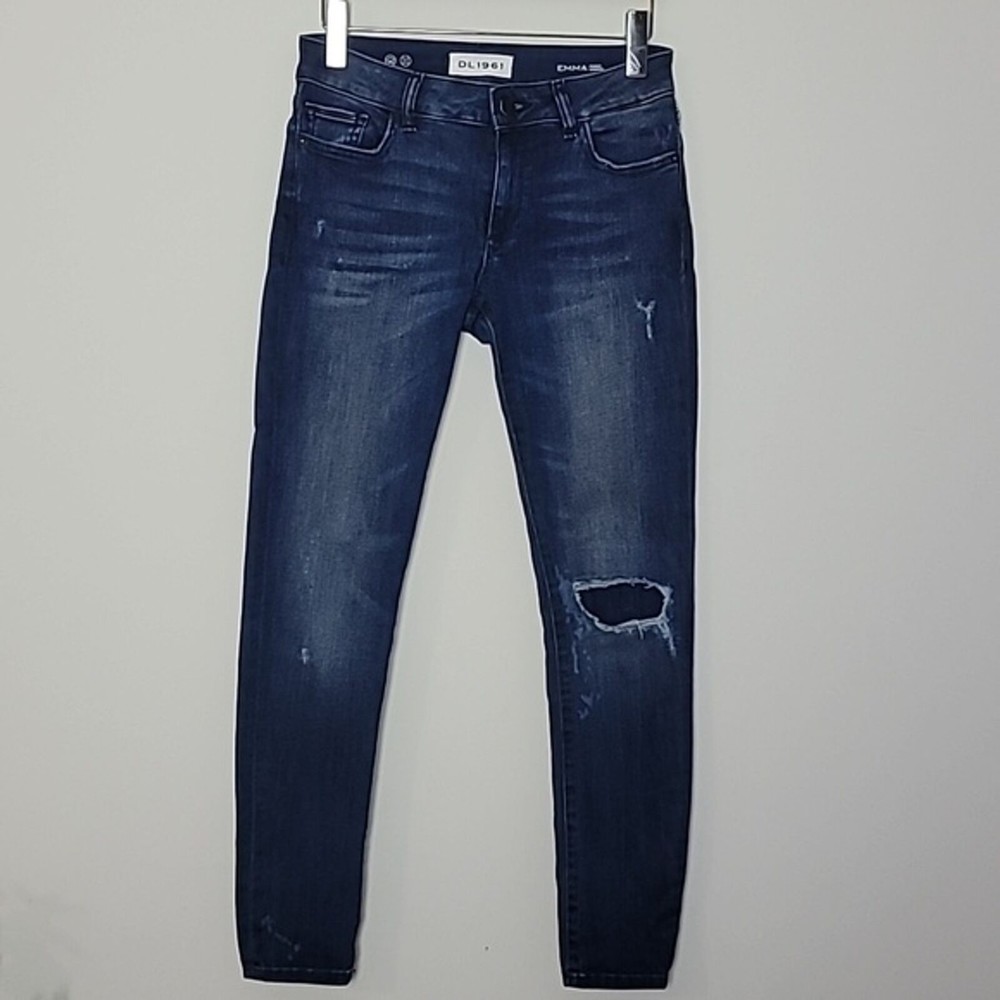DL1961 Emma Distressed Power Legging Sz 27